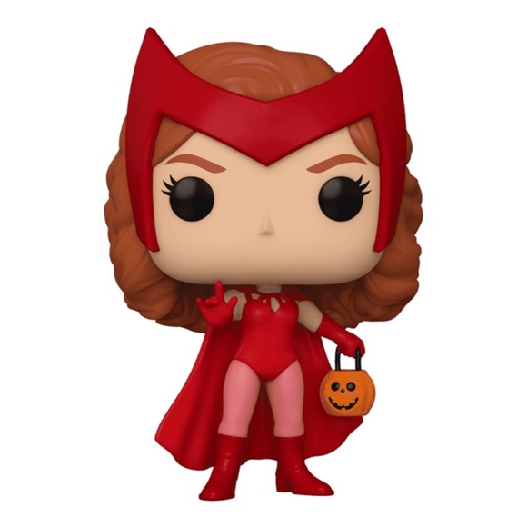 Halloween Wanda Funko Pop #715 NIB Marvel Studios MCU Wanda Vision bobblehead - Picture 1 of 2